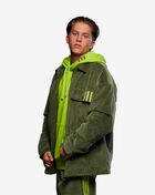 adidas IVY PARK Oversized Reversible Corduroy Jacket HG2384 Green 2