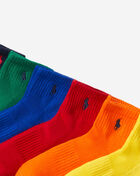 Colorful 6Pk 1/4 Socks