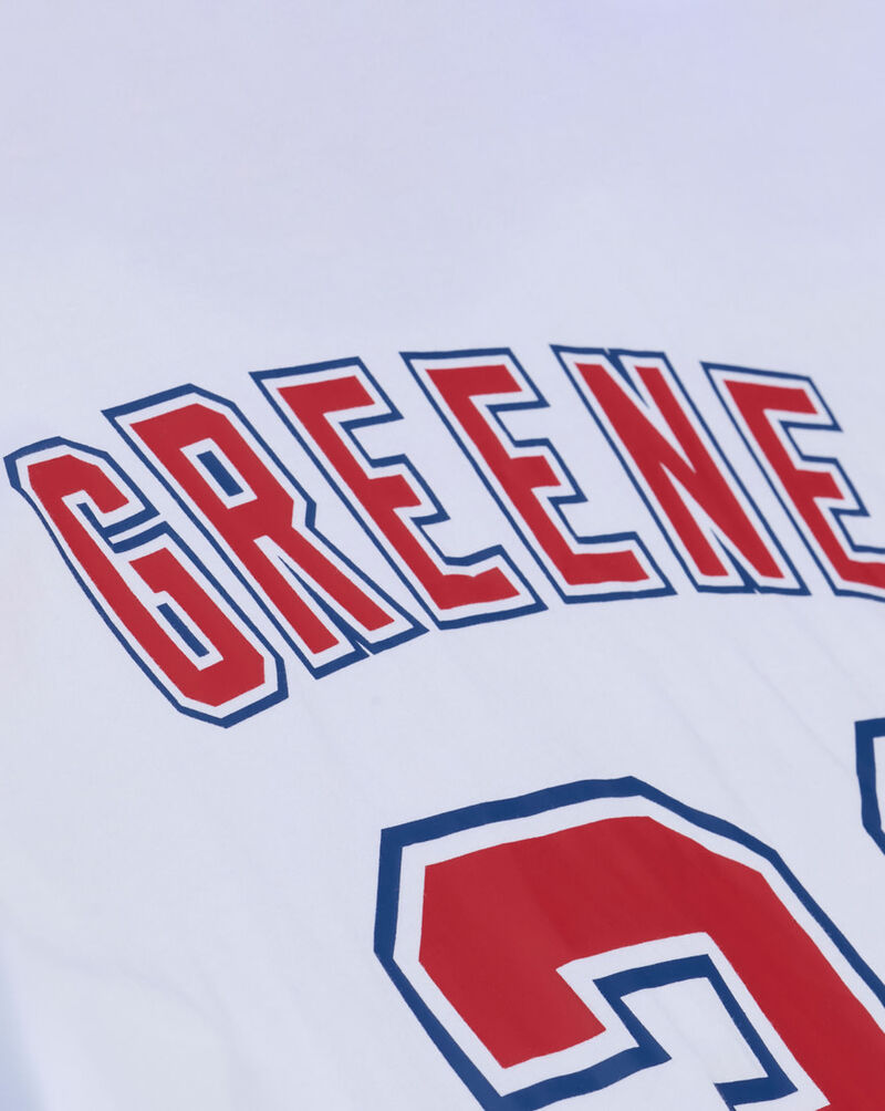 Mitchell  Ness Detroit Stars Riley Greene Traditional Tee SS19281-DSAWHBL White 5