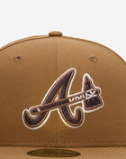 59Fifty Atlanta Braves Light Bronze Fitted Hat