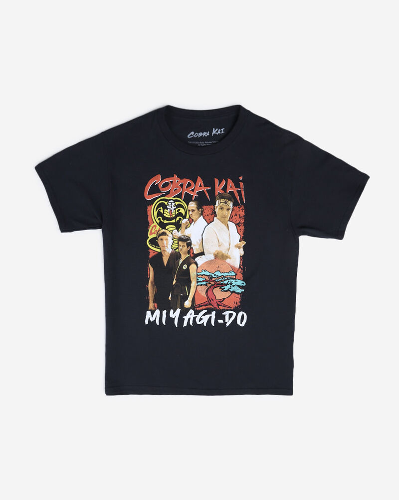 Graphic Tees Grade School Cobra Kai Tee KAI1120YB Black 1