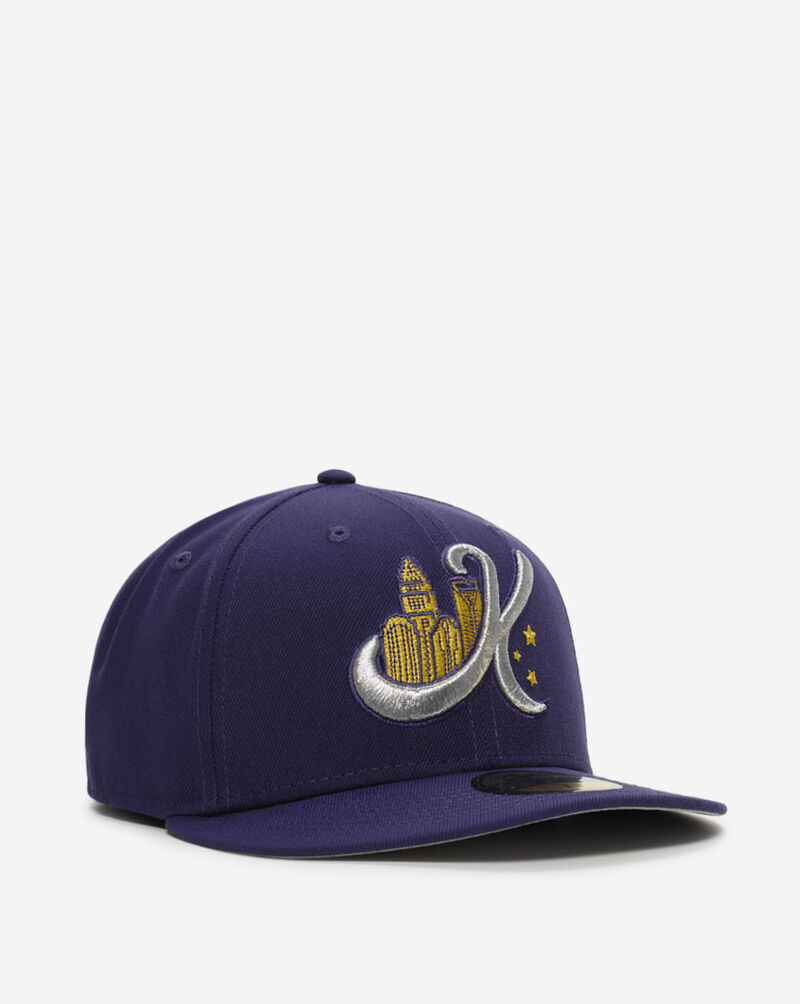 New Era 59Fifty Charlotte Knights MILB Fitted Hat 60684970 Purple 1