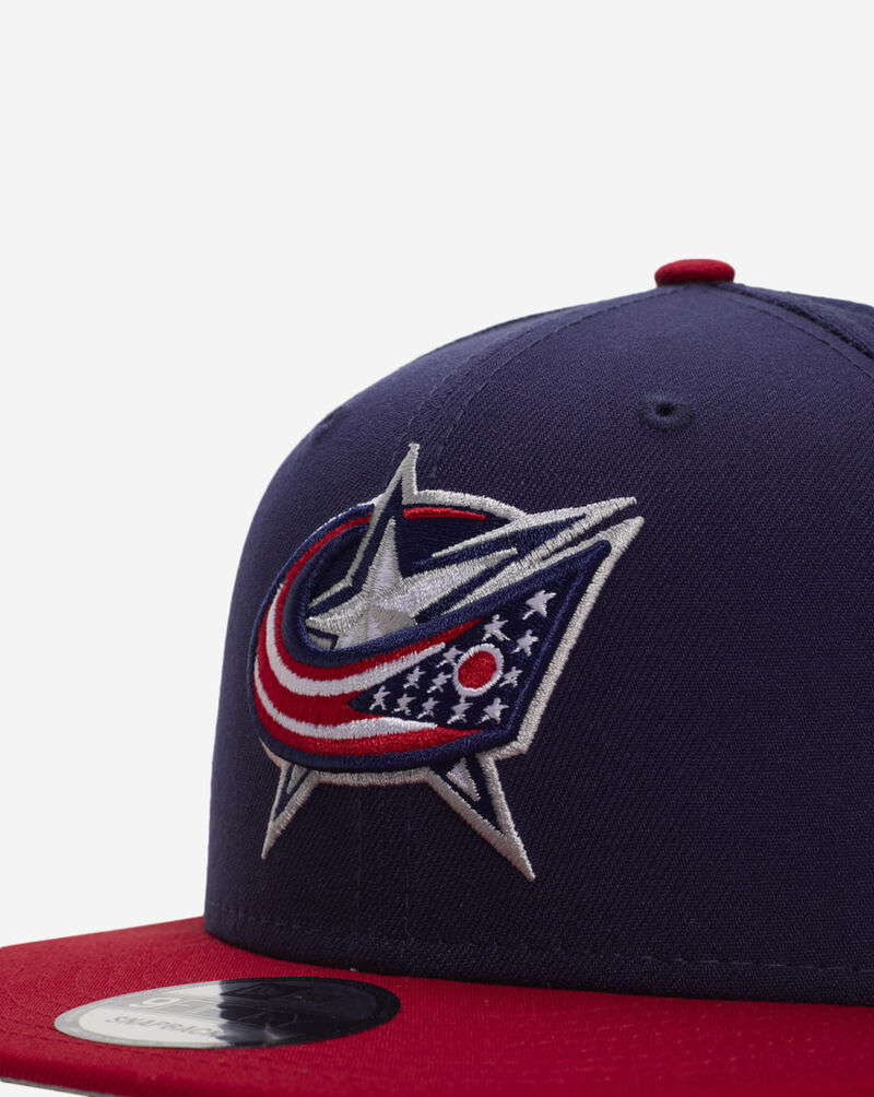 New Era 9Fifty Columbus Blue Jackets Evergreen Snapback Hat 60649555 Blue 2