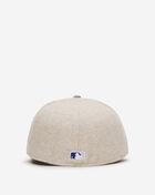 New Era 59Fifty Los Angeles Dodgers Tweed Fitted Hat 60765614 cream 3
