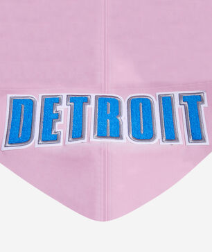 Detroit Lions Classic Chenille Double Knit Pull Over Hoodie