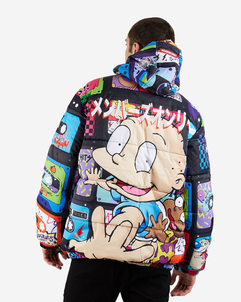 MEMBERS ONLY Rugrats Full Zip Heavy Weight Jacket MN090515-MUL Multi 3