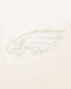 PRO STANDARD Philadelphia Eagles Neutral Drop Shoulder Fleece Pull Over Hoodie FPE548076-EGG cream 2