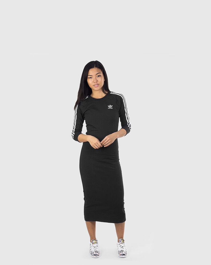 Shop adidas 3-Stripes Dress BK0016 black | SNIPES USA