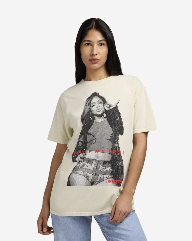 Graphic Tees Saweetie Truth Tee HHA1430XX cream 1