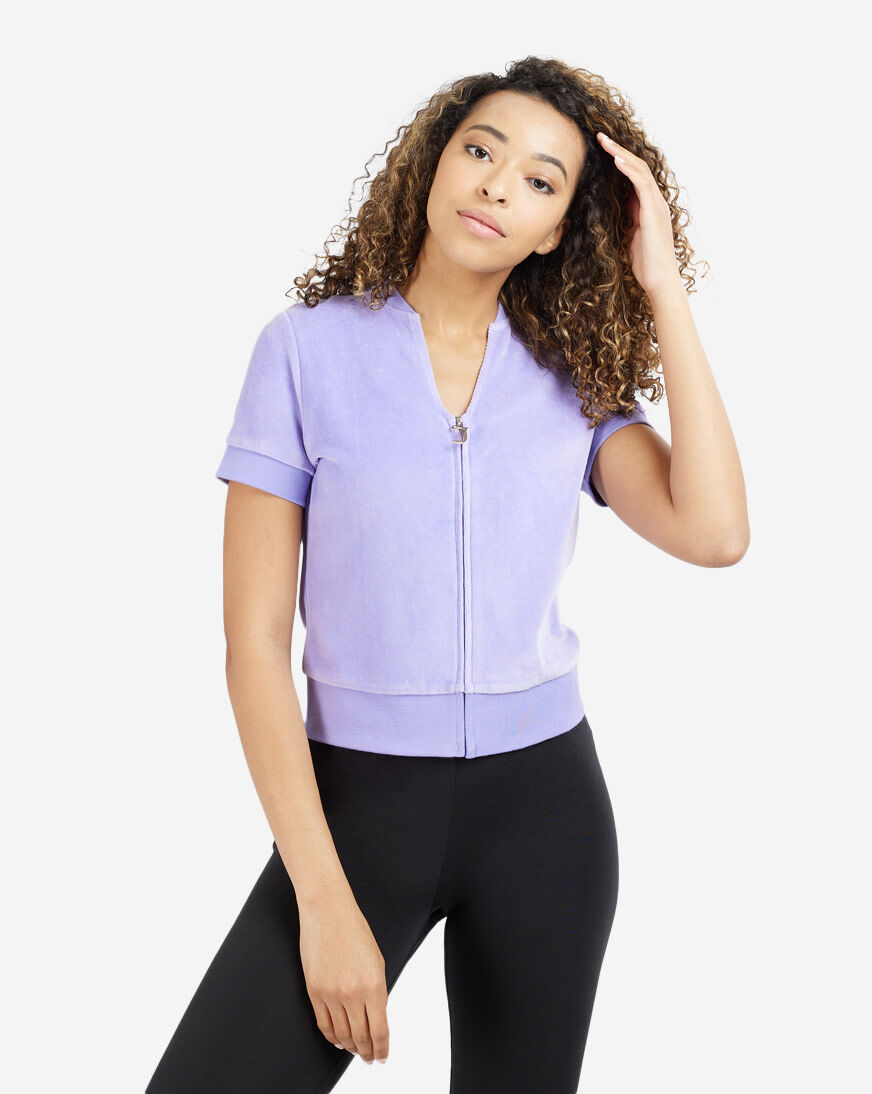 クラシック Shop Juicy Couture Short Sleeve Big Bling Velour Track 店舗用品