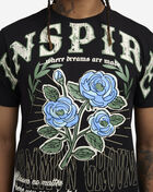 Smoke Rise Varsity Fashion Tee KT25176SN-BLK Black 3