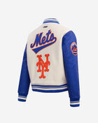 New York Mets Retro Classic Rib Wool Varsity Jacket