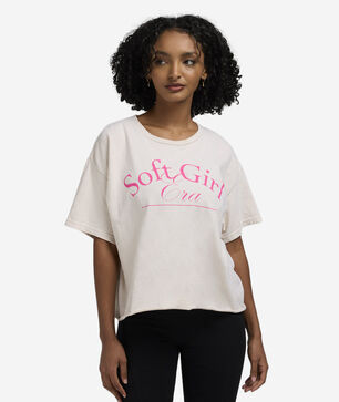 Soft Girl Era Cropped Tee