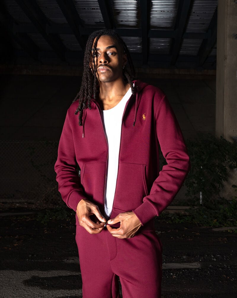 Polo Ralph Lauren Tech Fleece Full-Zip Hoodie 710881517097-WIN Red 5