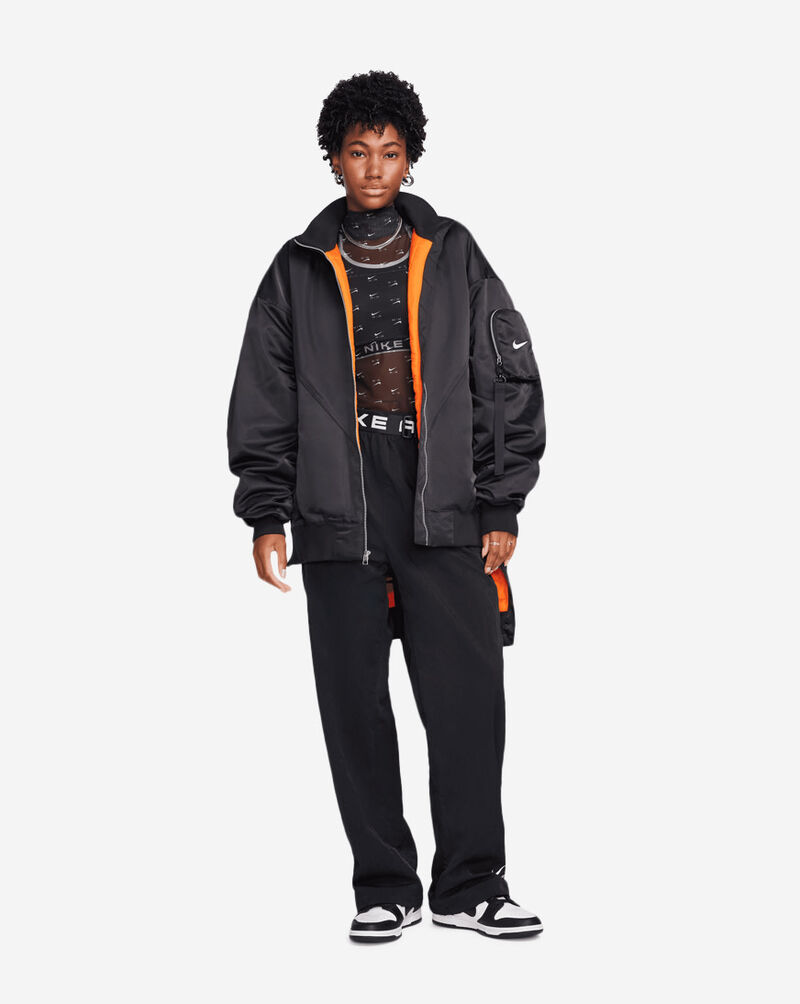 Nike NSW Therma-FIT Oversized Bomber Jacket FQ7582-010 Black 3