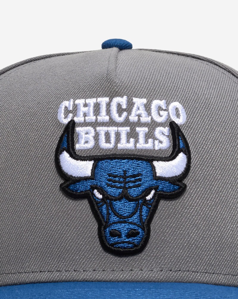 New Era 9Fifty Chicago Bulls A-Frame Snapback Hat 71050224 Grey 2