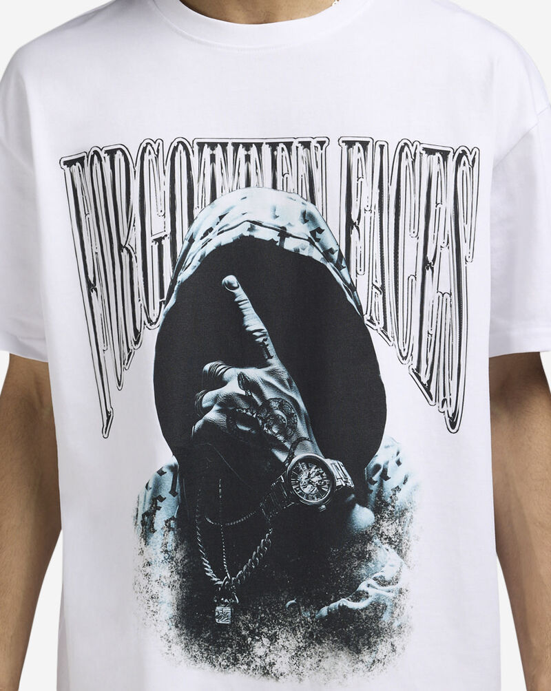 Forgotten Faces Hooded Tee FOFUS113-00220 White 3