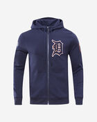 Detroit Tigers Classic Chenille Double Knit Full-Zip Hoodie