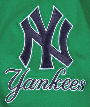 New York Yankees Classic Chenille Double Knit Pull Over Hoodie 