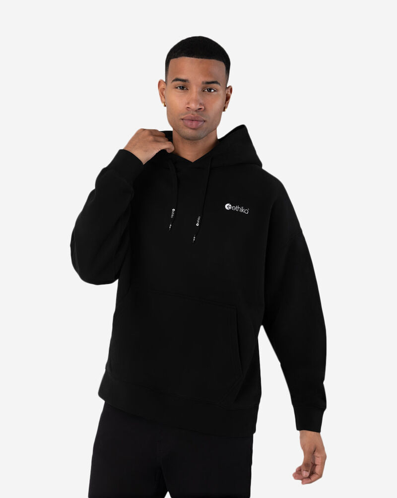 Shop Ethika Core Fleece Hoodie MLSS1125-BLK black | SNIPES USA 