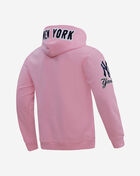 PRO STANDARD New York Yankees Classic Chenille Double Knit Pull Over Hoodie  LNY531152-PNK Pink 3