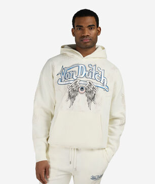 Eye Of Fortune Flame Pullover Hoodie