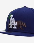 New Era 59Fifty Los Angeles Dodgers State Stitch Fitted Hat 60641262 Blue 2