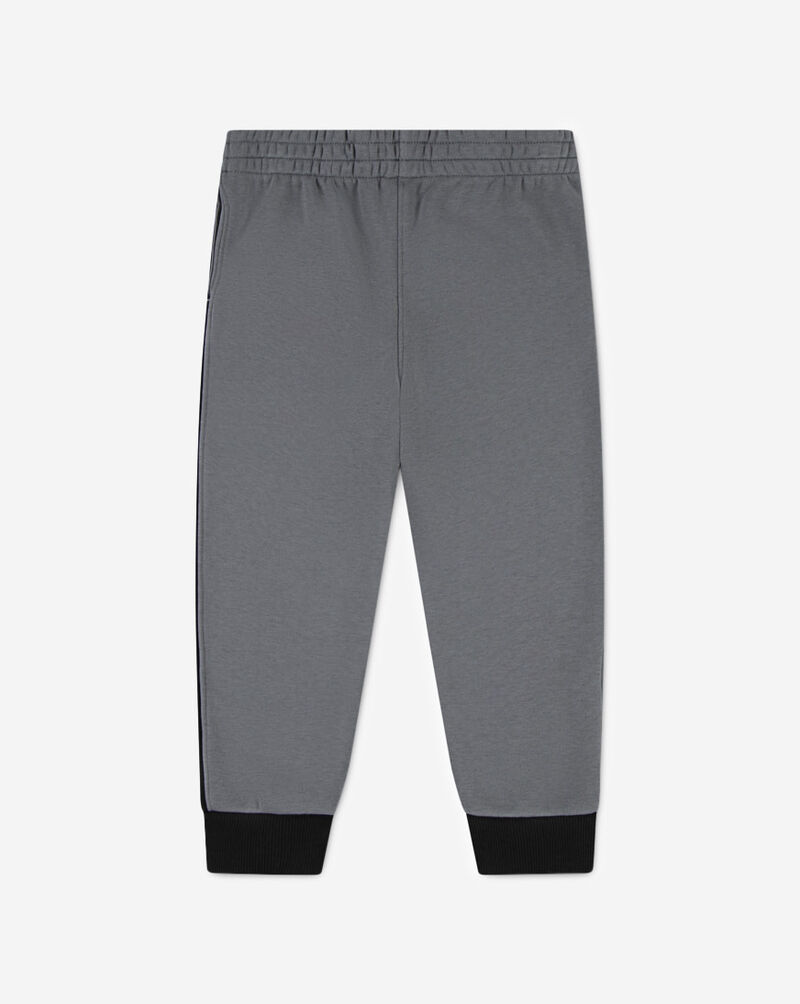 Nike Little Kids' Color Block Fleece Pants 86M718-023 Black 3