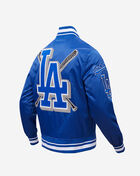 Los Angeles Dodgers Mash Up Rib Satin Jacket