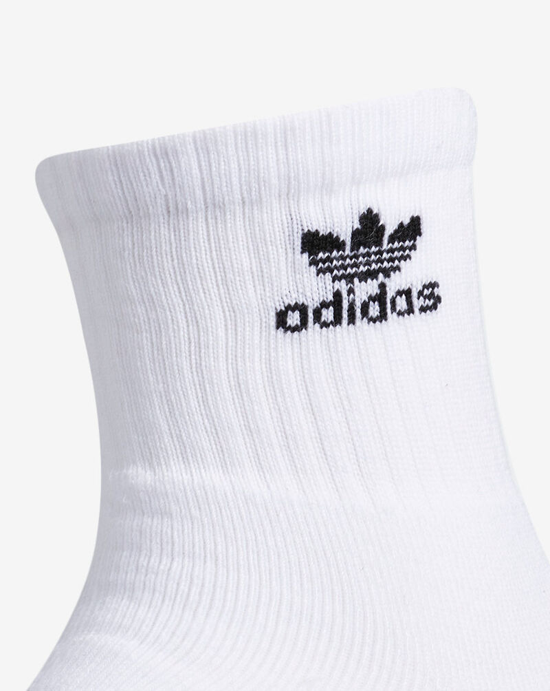 adidas Originals Trefoil 6-Pack Quarter Socks BH6436-997 White 2
