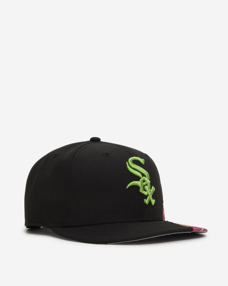 New Era 9Fifty Chicago White Sox Brain Snapback Hat 60923599 Black 1
