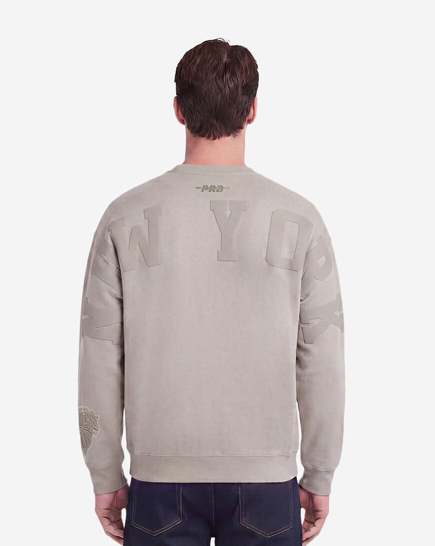 Shop PRO STANDARD New York Knicks Wingspan Drop Shoulder Fleece