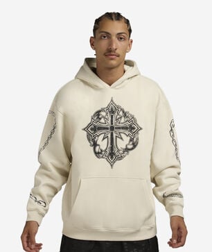  Chained Cross Hoodie