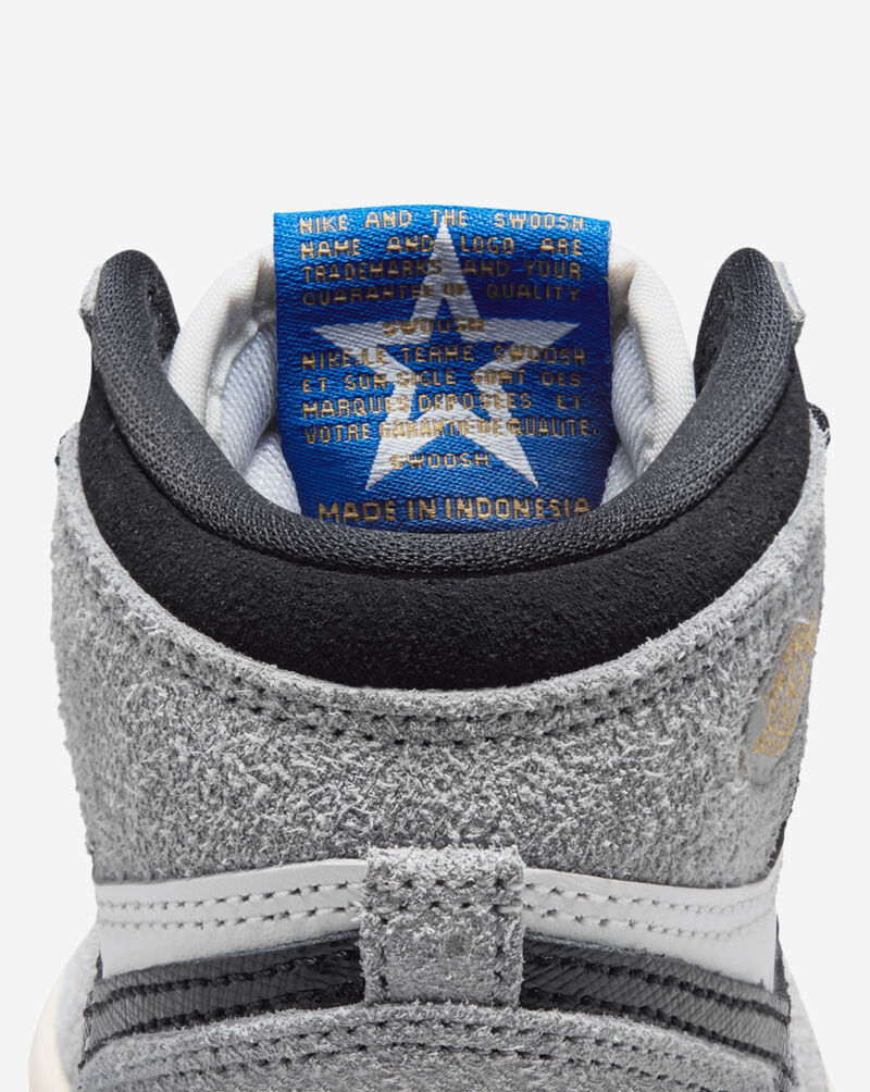 Jordan Little Kids' Air Jordan 1 Retro High OG FD1412-003 Grey 8