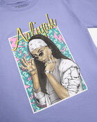 Grade School Aaliyah Airbrush Tee