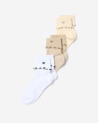 adidas Originals Cuffed Ruffle 3-Pack Quarter Socks KM3059B Multi 3