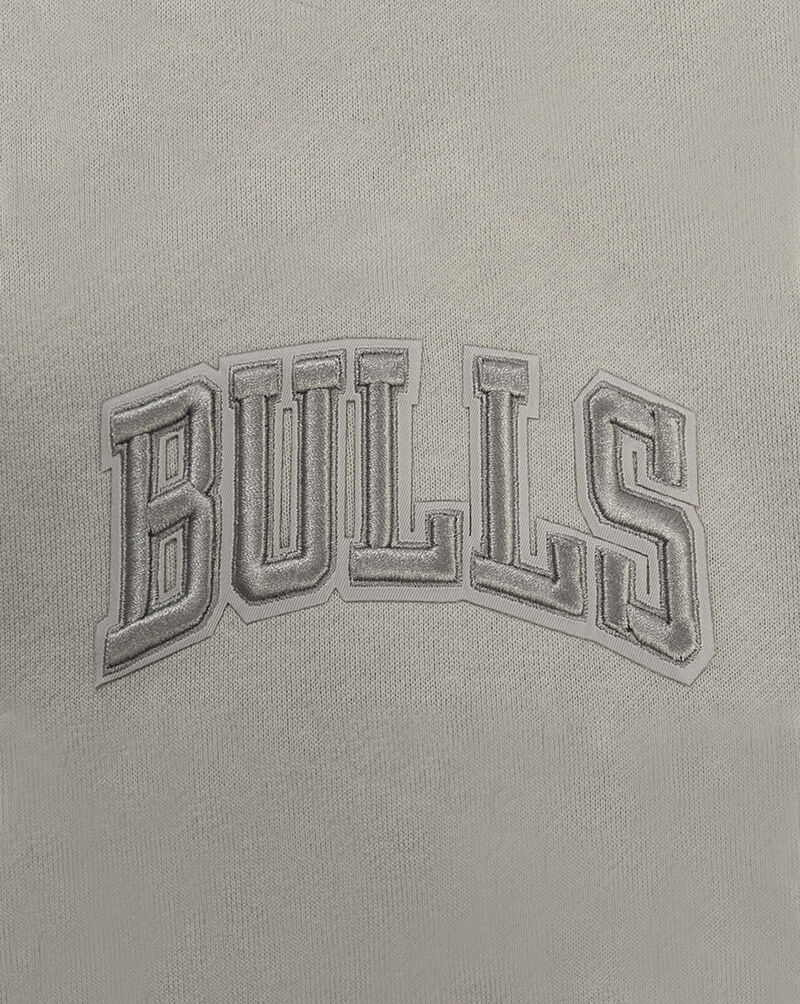 PRO STANDARD Chicago Bulls Neutral Drop Shoulder Fleece Crewneck BCB557094-TAU Beige 4