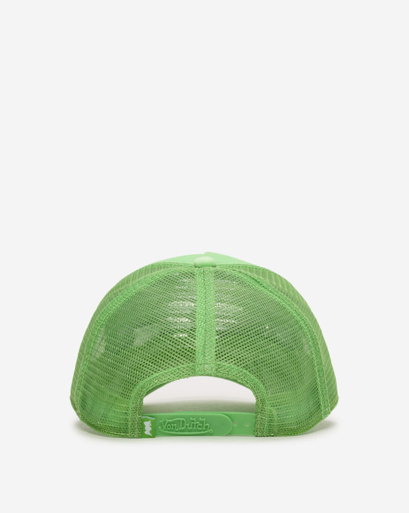 Von Dutch Velvet Trucker Hat VDHH0004-BRIGHT-GREEN Green 3
