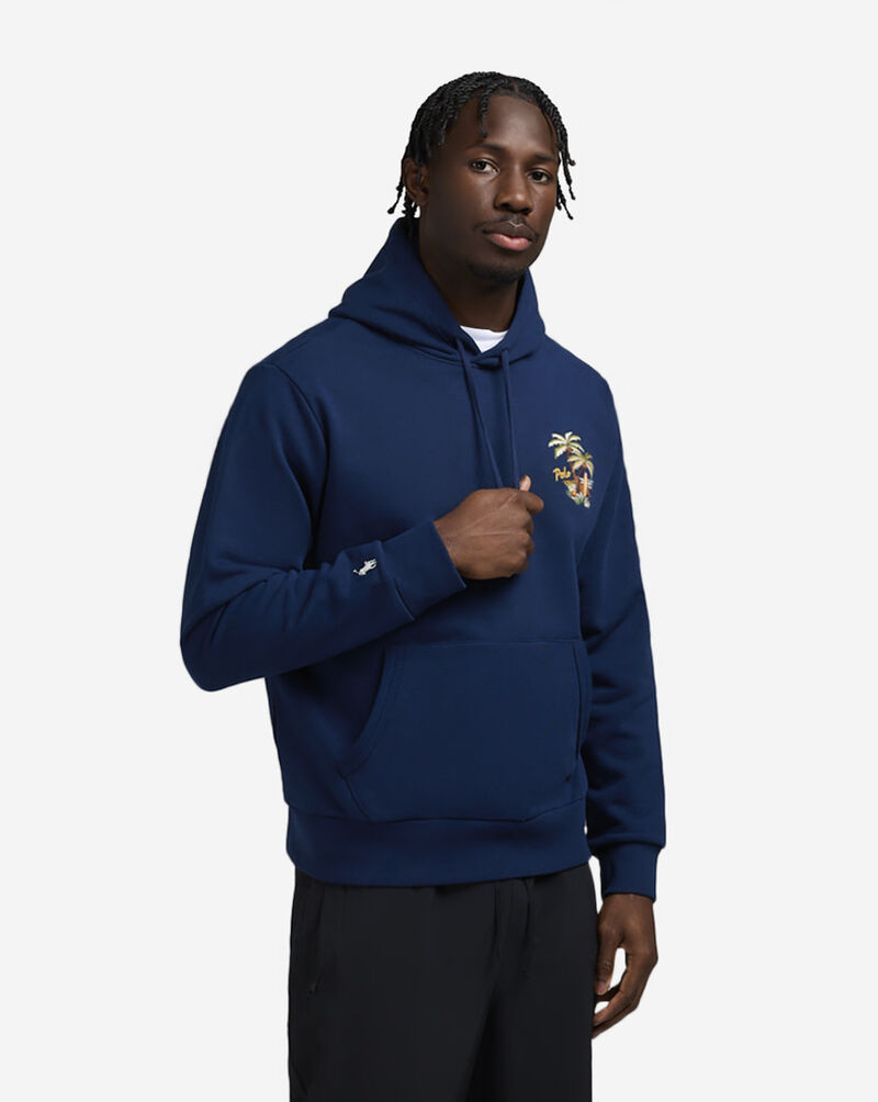 Polo Ralph Lauren Tropical Graphic Hoodie  710959030001-RYL Blue 1