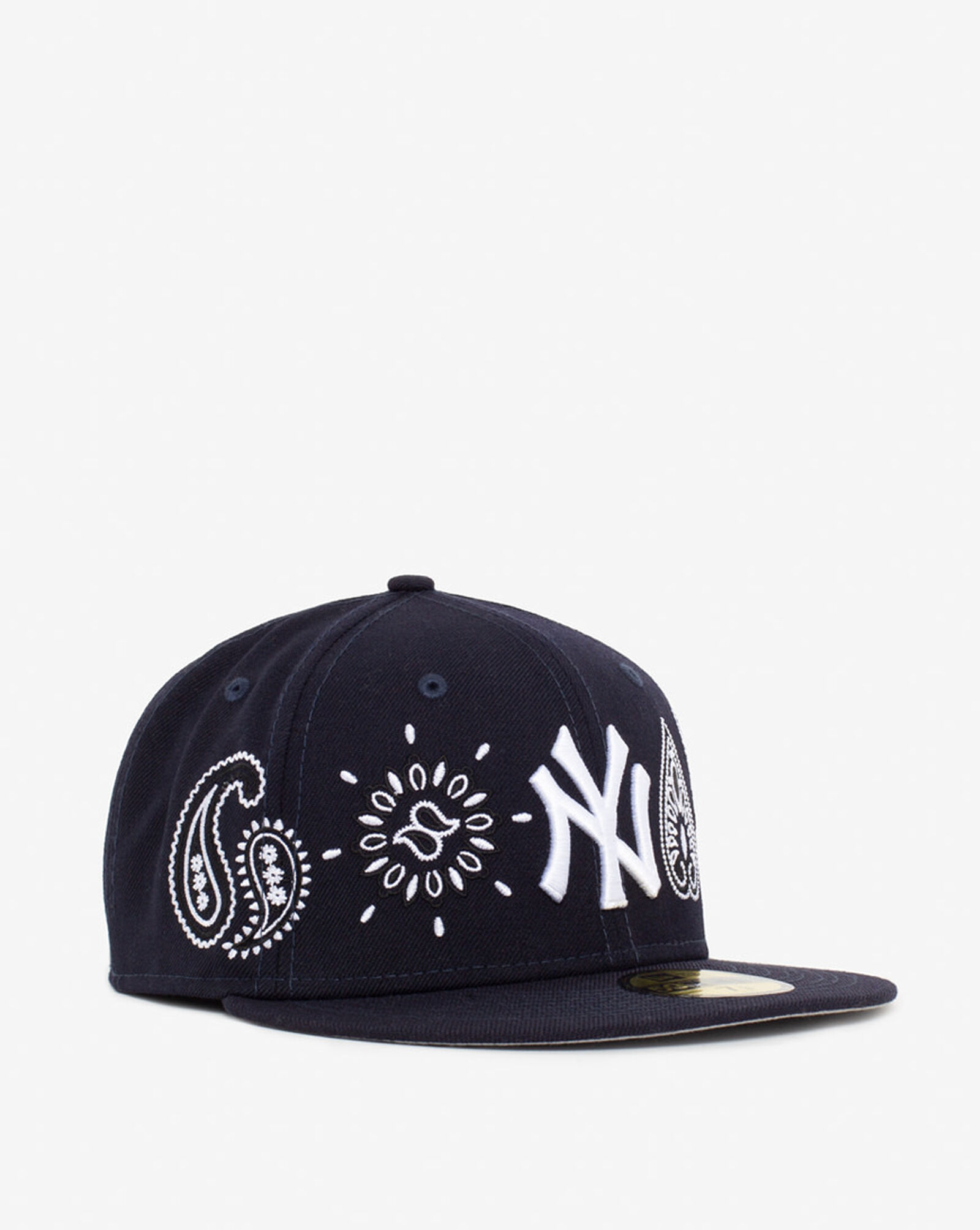 Shop New Era 59Fifty New York Yankees Bandana Hat 60180887 blue