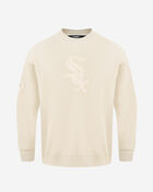 Chicago White Sox Neutral Drop Shoulder Fleece Crewneck 