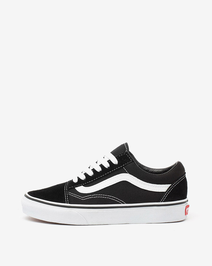 black vans grade school