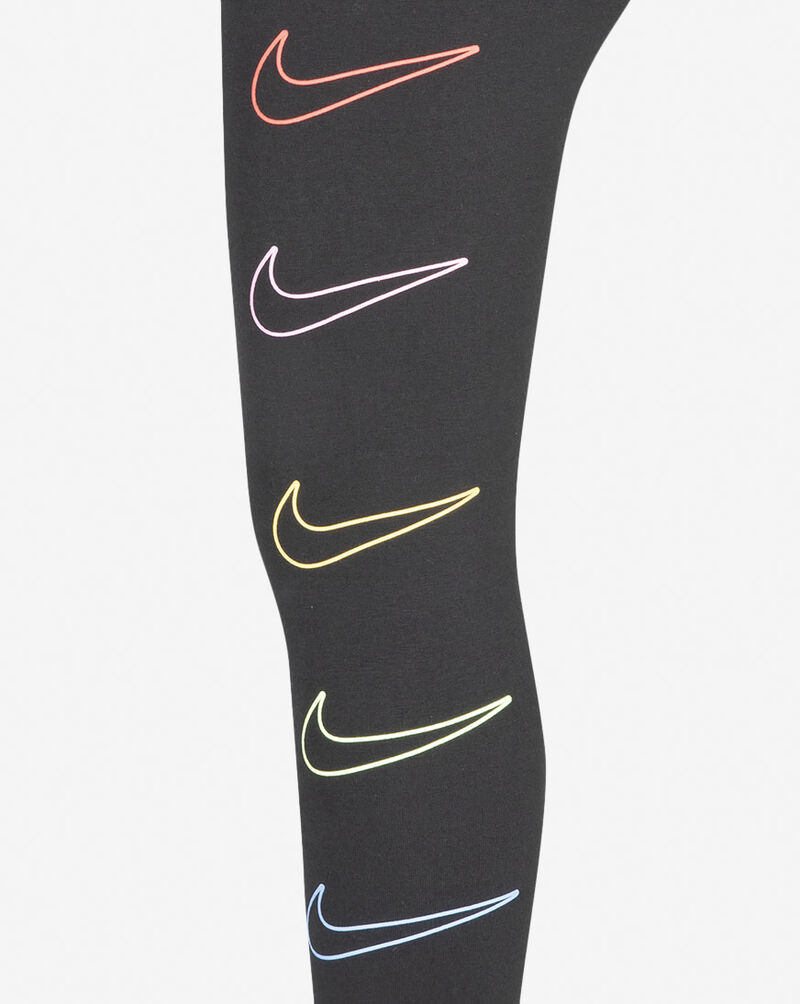 Nike Girls' Retro Rewind Leggings 36J559G-023 Black 5