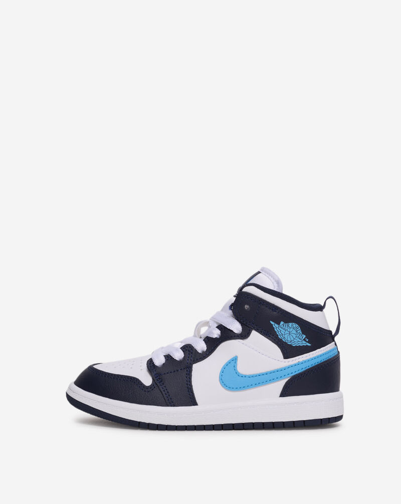 Nike Little Kids' Air Jordan 1 Mid DQ8424-404 Blue 1