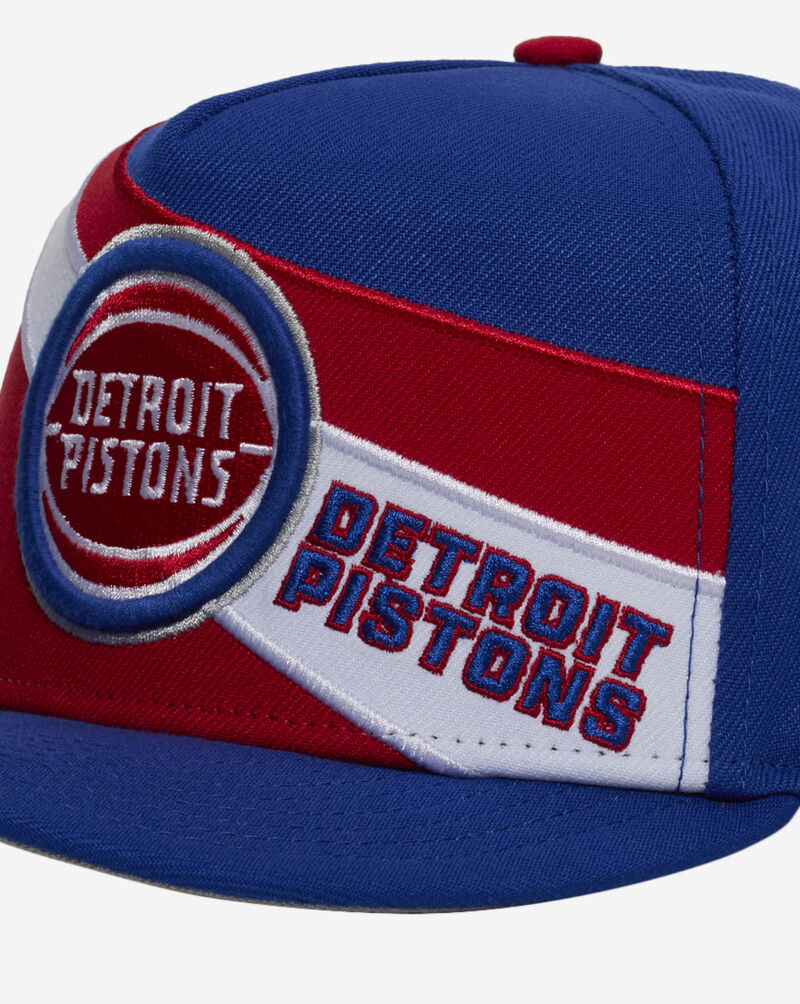 New Era 9Fifty Detroit Pistons Retro A-Frame Snapback Hat 60974196 Blue 2