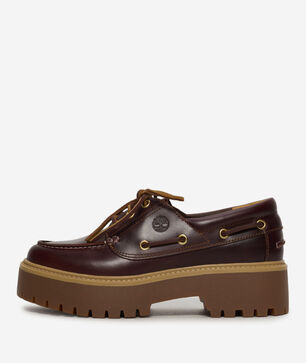 Stone Street Platform Boat Shoe