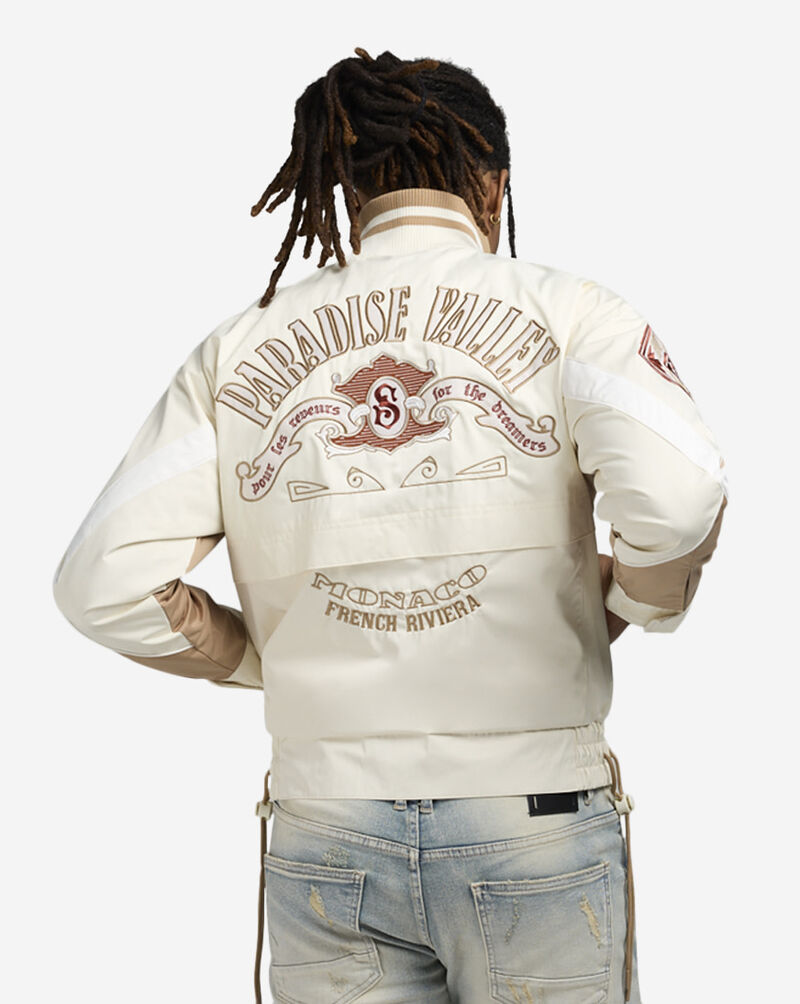 Smoke Rise Light Weight Racing Jacket OJ25180SN-DUN cream 2