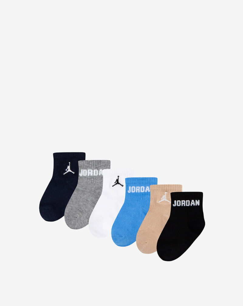 Jordan Toddler Everyday Essentials 6Pk Ankle Socks NJ0734-695 Multi 1