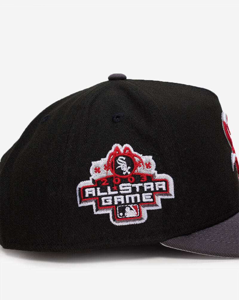 New Era 9Fifty Chicago White Sox A-Frame Snapback Hat 70906486 Black 2