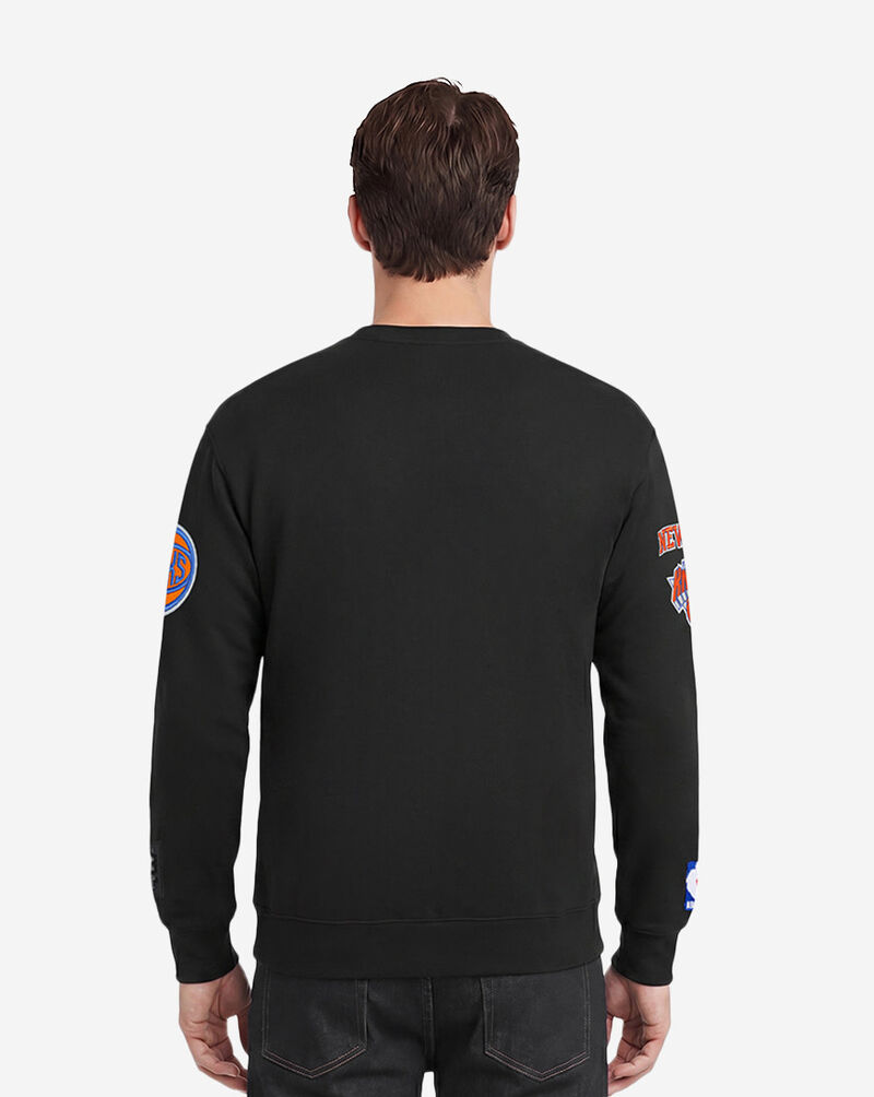 PRO STANDARD New York Knicks Old English Crewneck BNK5515692-BLK Black 2